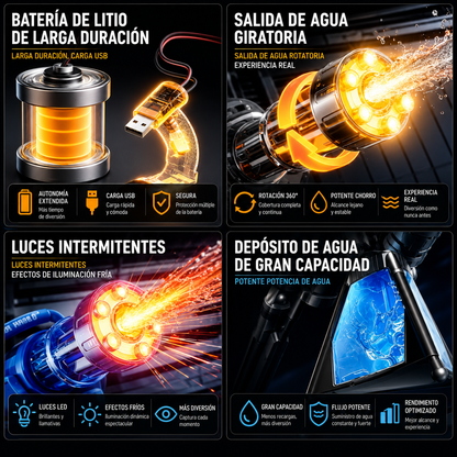 Juguete de agua electrico